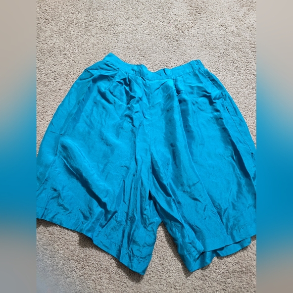 NWOT SILK SHORTS - Picture 1 of 2